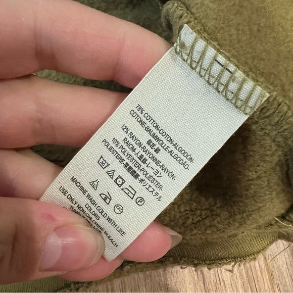 Free People Jordan Color Block Pullover Sweatshirt Fleece Top - Picture 9 of 11